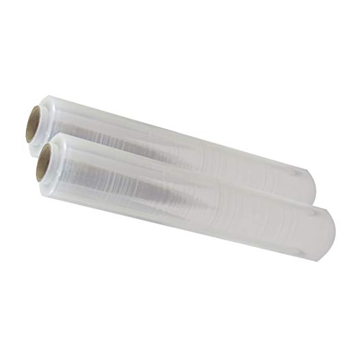 Triplast PS250 - Rollos de plástico transparente para embalaje automático (400 mm x 250 m, 2 unidades)