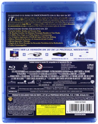 Triple Pack: Polar Express + Happy Feet 2 + Viaje Mágico [Blu-ray]