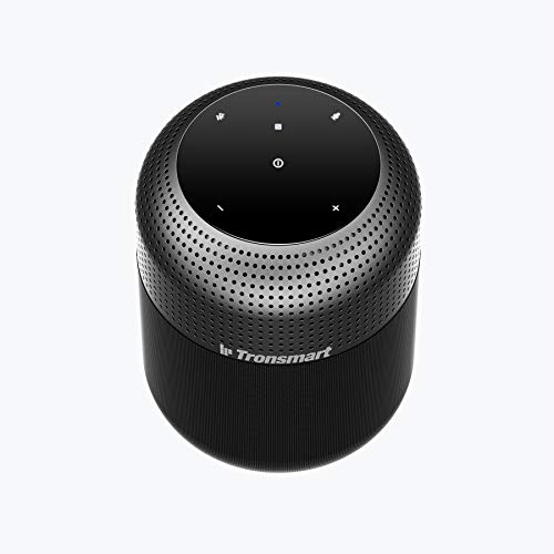 Tronsmart T6 MAX Altavoz Bluetooth 60W, 20h de Reproducción, Efecto de Triple Bajo, 360° Sonido Estéreo Potentes con TWS & NFC & Micrófono, Manos Libres, Impermeable IPX5 Altavoz Portátil para Hogar