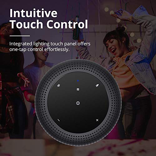 Tronsmart T6 MAX Altavoz Bluetooth 60W, 20h de Reproducción, Efecto de Triple Bajo, 360° Sonido Estéreo Potentes con TWS & NFC & Micrófono, Manos Libres, Impermeable IPX5 Altavoz Portátil para Hogar