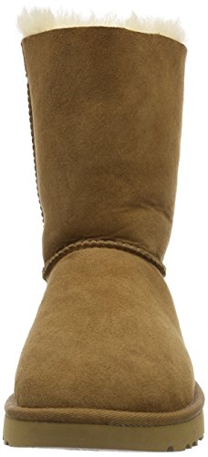 UGG Female Bailey Bow II Classic Boot, Chestnut, 6 (UK)