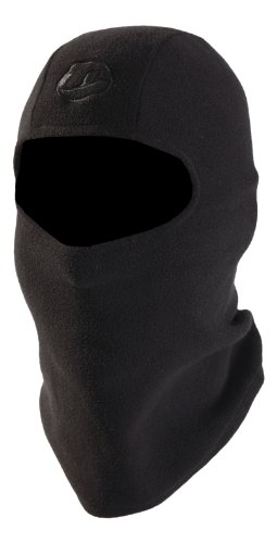 Ultrasport Pasamontañas de Forro Polar - Máscara de Invierno para Esquí y Snowboarding - Máscara Balaclava Unisex Muy Resistente al Viento, Negro L