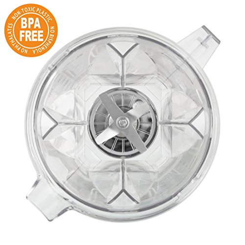 Ultratec Batidora de vaso 2 litros - batidora de alta potencia con 1500 vatios o 2 CV - 22 000 U/min, batidora, batidora para smoothies, picadora, incl. recetario de smoothies, plata