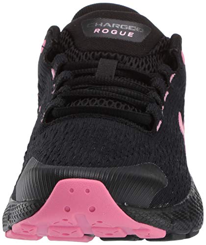 Under Armour UA GS Charged Rogue 2, Zapatillas para Correr, Calzado Deportivo de Calidad Unisex Adulto, Negro (Black/Lipstick/Lipstick), 38 EU