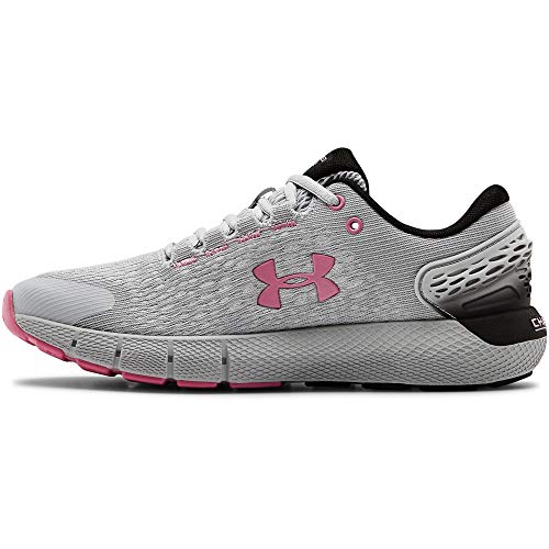 Under Armour UA W Charged Rogue 2, Zapatillas de Running para Mujer, Gris (Halo Gray/Halo Gray/Lipstick), 36 EU