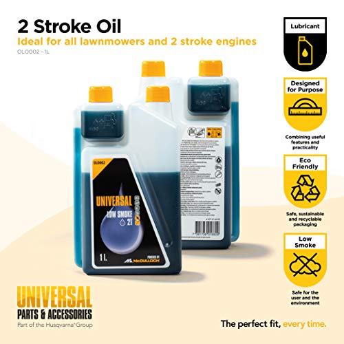 Universal GM577616402 Aceite 2 tiempos,para protección contra el desgaste, alto efecto lubricante, limpieza óptima del motor, Standard, 1,0L