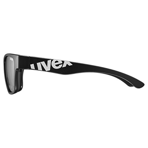 uvex Sportstyle 508 Gafas de Sol, Juventud Unisex, Black Mat/Silver, One Size