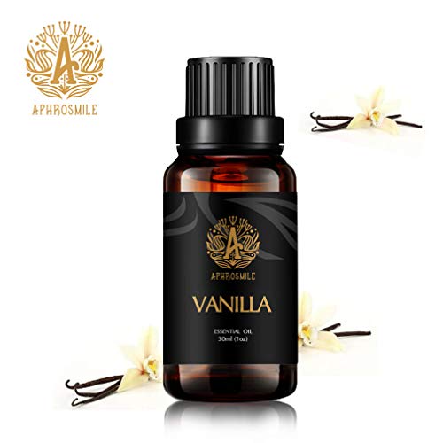 Vainilla Aceite esencial para difusor, grado terapéutico vainilla Aceite Esencial para humidificador, 100% puro vainilla aceite perfumado, 30ml vainilla Aceite Fragancia, vainilla Aceite para hogar