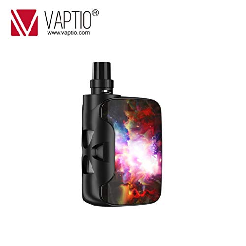 Vaptio Kit de cigarrillo electrónico original Fusion SP vape con batería incorporada de 1500 mAh 2 ml Potencia de salida del ecig del atomizador 50 w Sin E Líquido Sin nicotina (Nebulosa)