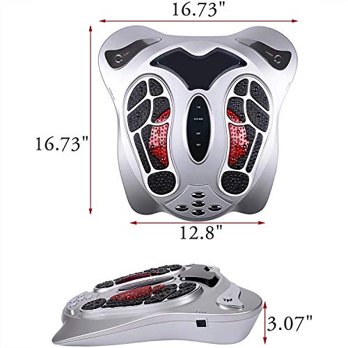 VCtyui Máquina de masajeador de pies médica, Dispositivo fisioterapéutico con función de reflexología del pie, acupuntura y Terapia de Infrarrojos para el Alivio del Dolor crónico