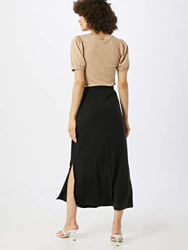 Vero Moda Vmava NW Ancle Skirt Ga Noos Falda, Negro, XS para Mujer