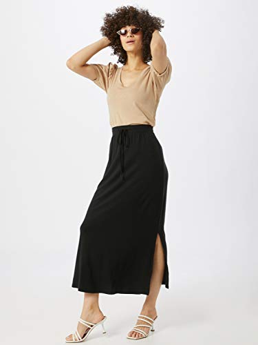 Vero Moda Vmava NW Ancle Skirt Ga Noos Falda, Negro, XS para Mujer