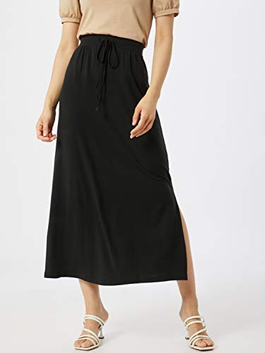 Vero Moda Vmava NW Ancle Skirt Ga Noos Falda, Negro, XS para Mujer