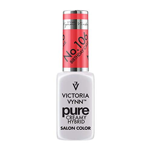 Victoria Vynn Pure Creamy Hybrid Salon Color 8mL, 106 Birthday Cake - Esmalte de uñas