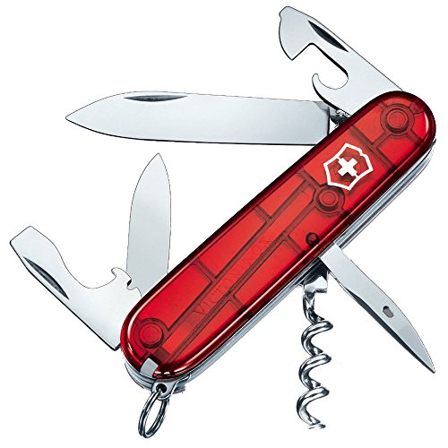 Victorinox V13603.T Navaja Medio Spartan, Acero Inoxidable, Rojo, M