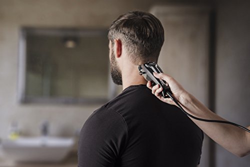 Wahl Elite Pro Cortadora eléctrica, Negro y Plata, corriente alterna