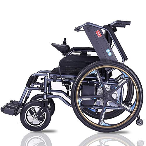 Wheel-hy Silla DE Ruedas ELÉCTRICA Power Chair - para Personas Mayores y discapacitadas