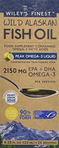 Wiley's Finest Peak máximo Omega-3 aceite de pescado - 125 ml