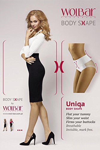 Wolbar Bragas Moldeadoras para Mujer WB146, S, Blanco