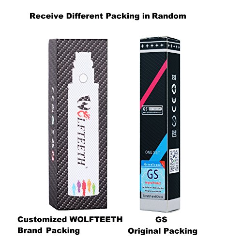 WOLFTEETH GS II 2200 mAh Enorme Batería 2015 Edition 510 cigarrillo electrónico E-Shisha cigarrillo electrónico (Plata)