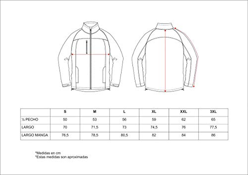 Work Team Chaqueta Softshell combinada con Membrana Interior Transpirable y Aislante e Interior de Alta Capacidad termica. Hombre Verde Kaki+Negro M