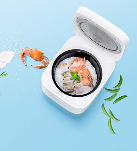 Xiaomi Mi Rice Cooker EU version - Arrocera Inteligente con WIFI, 3 litros de capacidad, más de 3000 métodos de cocción, color blanco