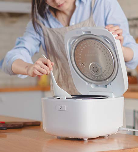 Xiaomi Mi Rice Cooker EU version - Arrocera Inteligente con WIFI, 3 litros de capacidad, más de 3000 métodos de cocción, color blanco