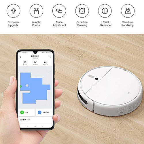 Xiaomi Mijia 1C Aspirateur Robot con depósito de Agua eléctrico Aspirador robótico 2500Pa