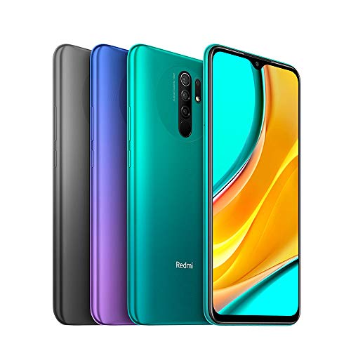 Xiaomi Redmi 9 - Smartphone 3GB 32GB, Pantalla FHD+ de 6.53", AI Quad Cámara de 13 MP, Batería de 5020 mAh, Púrpura [Versión Española]