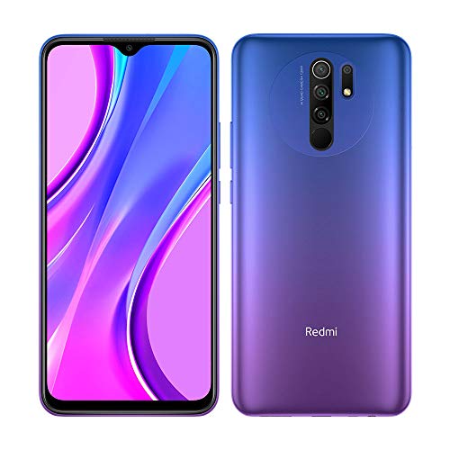 Xiaomi Redmi 9 - Smartphone 3GB 32GB, Pantalla FHD+ de 6.53", AI Quad Cámara de 13 MP, Batería de 5020 mAh, Púrpura [Versión Española]