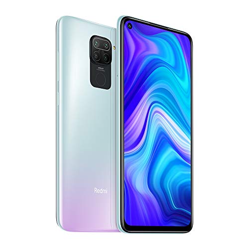 Xiaomi Redmi Note 9 Smartphone,4GB RAM 128GB ROM Mobilephone,6.53" DotDisplay MTK Helio G85 Procesador 48MP + 8MP + 2MP + 2MP AI Quad Camera Hotshot Versión Global(Blanco)