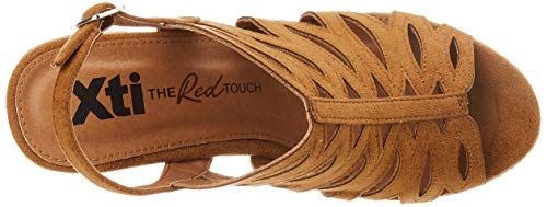 XTI 44039.0, Sandalias con Plataforma para Mujer, Marrón (Camel Camel), 41 EU