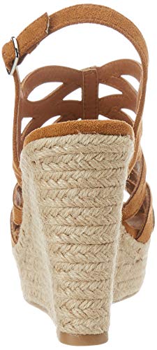 XTI 44039.0, Sandalias con Plataforma para Mujer, Marrón (Camel Camel), 41 EU