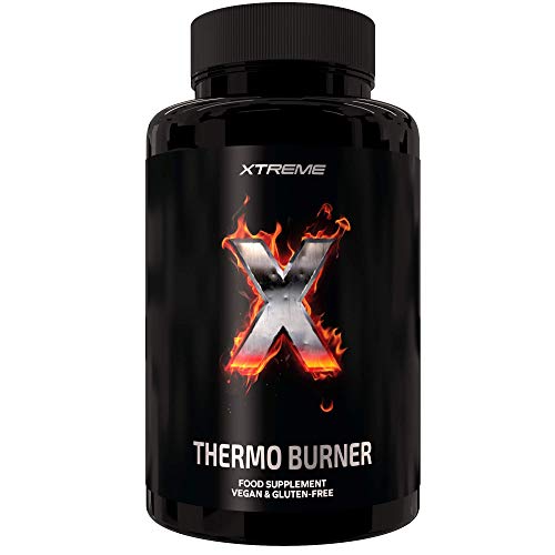 Xtreme Thermo Burner |Termogénico 100% Natural | 90 Pastillas Veganas | Té Verde + Maca + Garcinia + Guaraná | Quemador de Grasa Para Keto Dieta y Pérdida de Peso| Preservar los músculos |Certificado