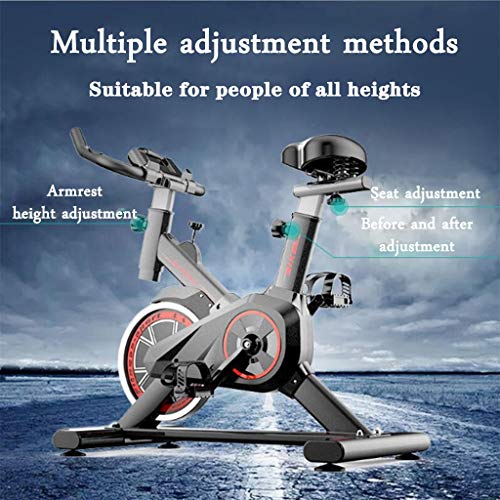 YUESFZ Bicicletas estáticas Spinning Máquina De Correr Elíptica Pérdida De Peso del Hogar Negro Paso A Paso Salón Silencioso Bicicleta Deportiva Equipo De Gimnasio De Interior