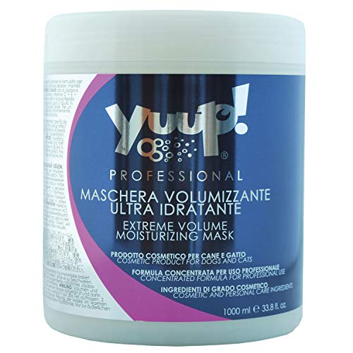 yuup.Máscara ® pelo para Extremes Volumen y humedad (1000 ml) – PH neutro, paraben libre, sin SLES & SLS, sin ftalatos y phosphate