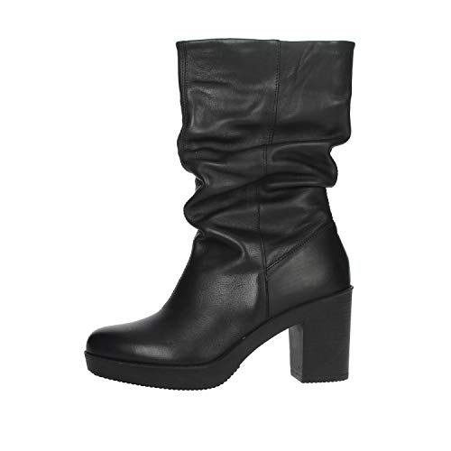 Zapatos de Mujer Botas IMAC en Cuero Negro 405680-1400-011