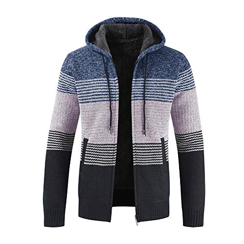 ZODOF Sudadera con Capucha Hombres de Manga Larga Capucha De Tendencia Hoodie Tops Chaqueta Abrigo Ropa