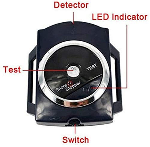 ZT Lucha contra el ronquido Dispositivos electrónicos, Micro Pulso Estiramiento Muñequera, Anti-ronquido del Reloj for no invasiva del sueño Solución Correa invasiva tranquilizador for no Dormir