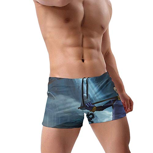 ZYWL Opeth Bañador Tipo bóxer para Hombre Pantalón de Entrenamiento para Surf en la Playa