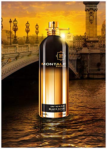 100% Authentic MONTALE Black AOUD Intense Extrait de Perfume 100ml Made in France + 2 Montale Samples + 30ml Skincare