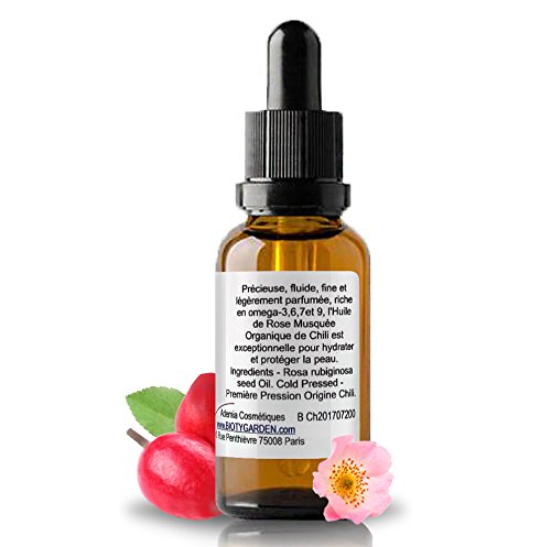 Aceite de Rosa Mosqueta Orgánico 30 ml Prensado en Frío Extra Virgen Origen Chile Cambiar marca:B.O.T cosmetic & wellness