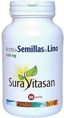 Aceite de Semillas de Lino 90 perlas de 1000 mg de Sura Vitasan