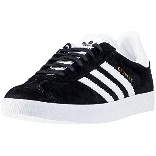 adidas Gazelle, Zapatillas de deporte Unisex Adulto, Varios colores (Core Black/White/Gold Metalic), 39 1/3 EU