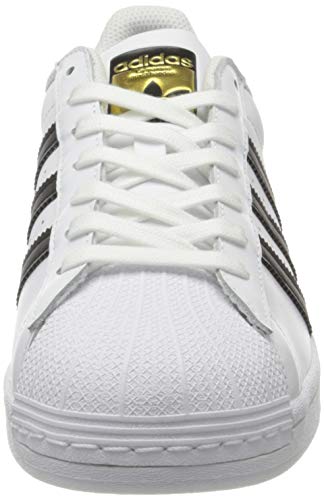 Adidas Originals Superstar, Zapatillas Deportivas Mens, Footwear White/Core Black/Footwear White, 42 EU