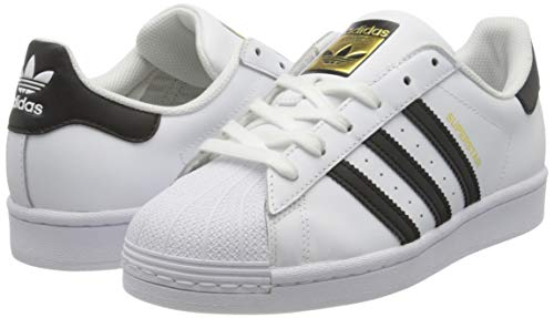 Adidas Originals Superstar, Zapatillas Deportivas Mens, Footwear White/Core Black/Footwear White, 42 EU