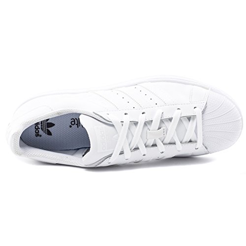 Adidas Superstar Foundation, Zapatillas Unisex Infantil, Blanco (Ftwr White/Ftwr White/Ftwr White), 38 EU