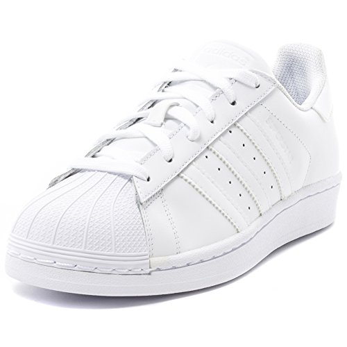 Adidas Superstar Foundation, Zapatillas Unisex Infantil, Blanco (Ftwr White/Ftwr White/Ftwr White), 38 EU