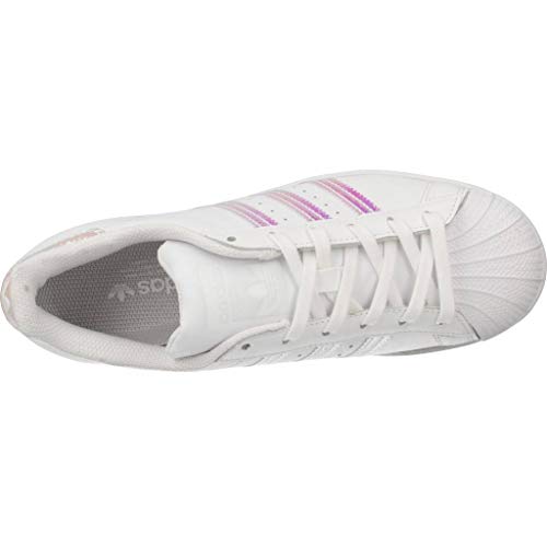 adidas Superstar, Sneaker Unisex-Child, Footwear White/Footwear White/Footwear White, 33 EU