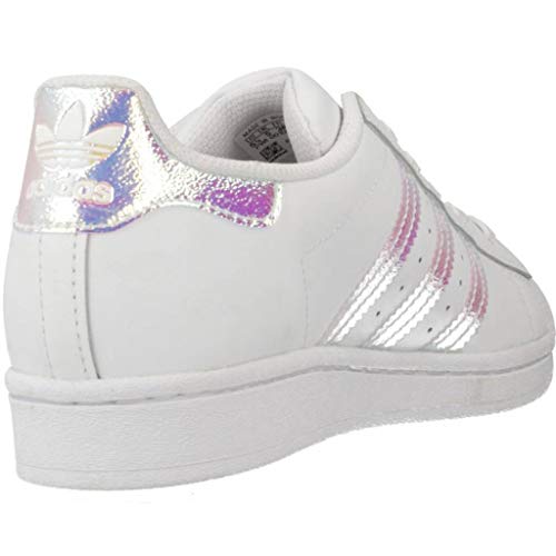 adidas Superstar, Sneaker Unisex-Child, Footwear White/Footwear White/Footwear White, 33 EU